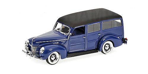 Ford V8 De Luxe Woody Station Wagon (1940) Minichamps 400082112 1/43 
