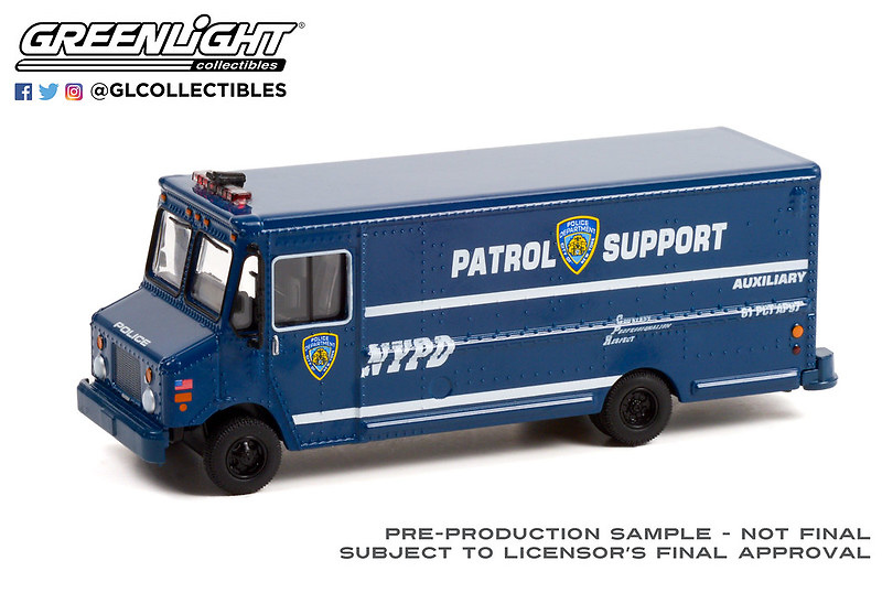 Furgón New York City Police Dept (NYPD) Auxiliary Patrol (2019) Greenlight 33220C 1/64 