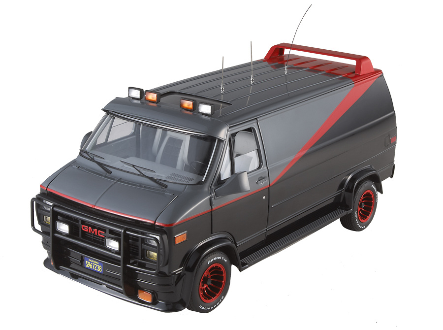 GMC Serie G Equipo A (1983) Hot Wheels V4739 1/18 