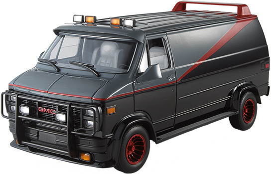 GMC Serie G Equipo A (1983) Hot Wheels Foundation X5531 1/18 