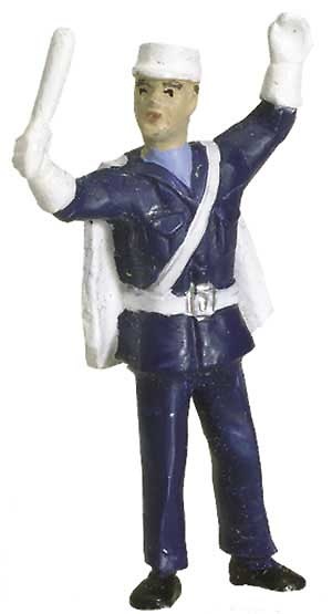 Gendarme Dirigiendo Trafico Norev 1/43 