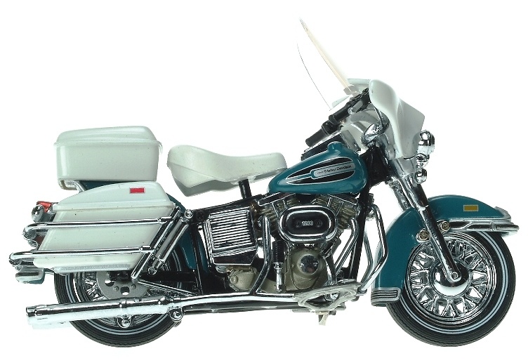 Harley Davidson Electra Glide (1972) Franklin Mint B11WC24 1/24 