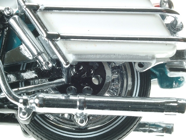 Harley Davidson Electra Glide (1972) Franklin Mint B11WC24 1/24 