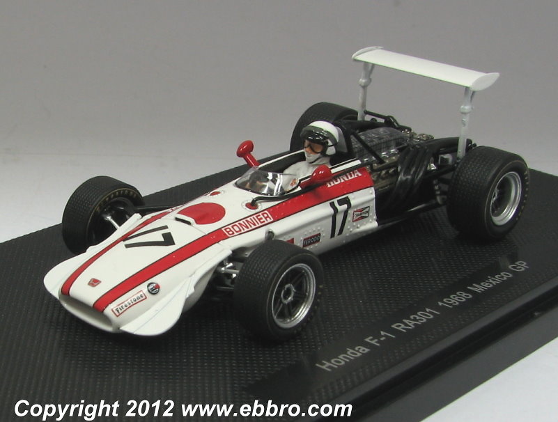 EBBRO Honda F1 RA301 1968 長き MEXICO GP 1/20