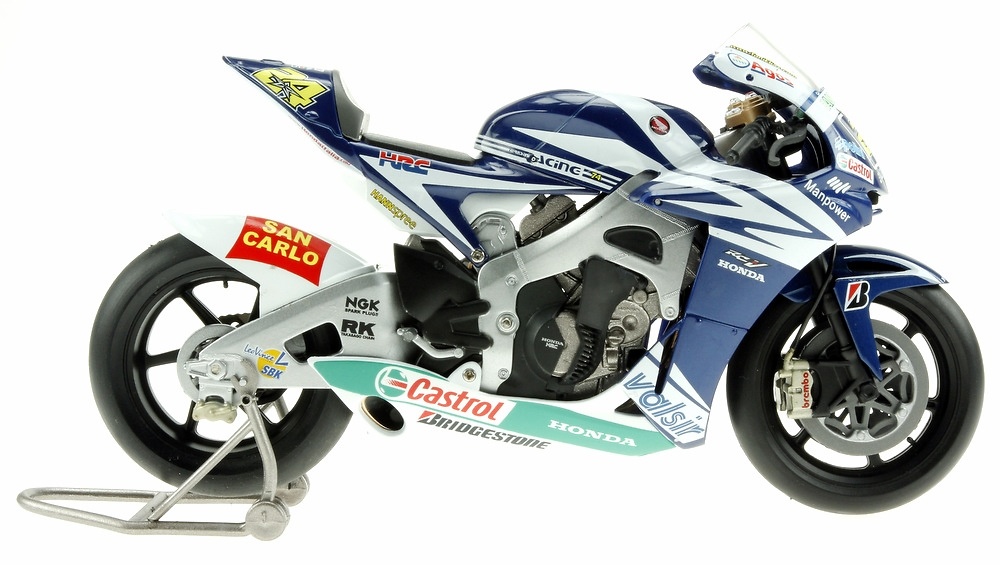 Honda RC212V nº 24 Toni Elias (2007) Altaya MC37 1/12 