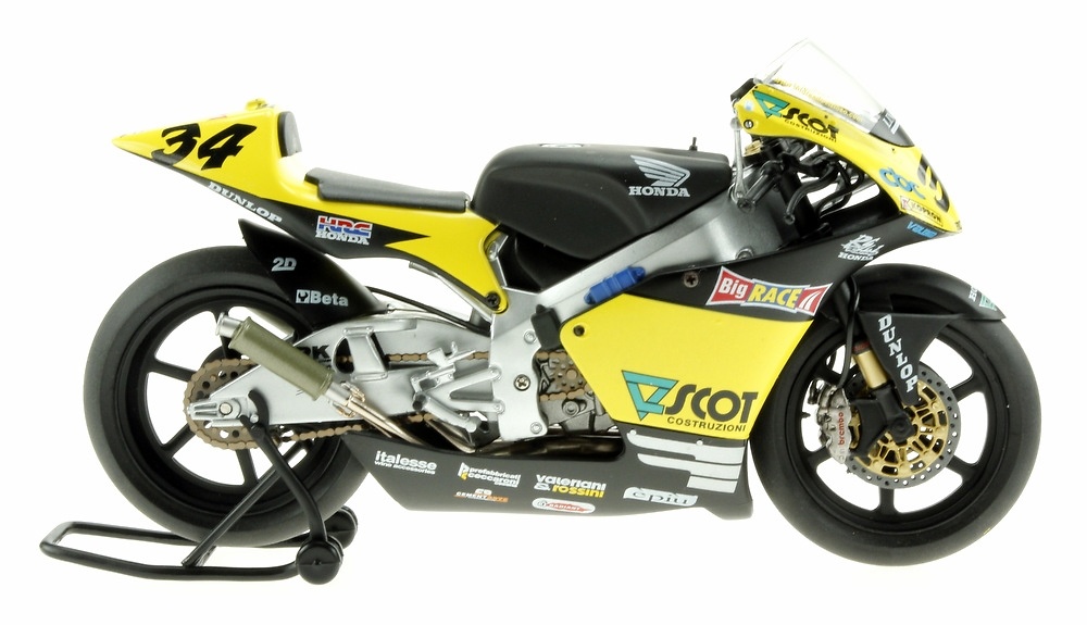 Honda RSV250 nº 34 Andrea Dovizioso (2005) Altaya MC17 1/12 