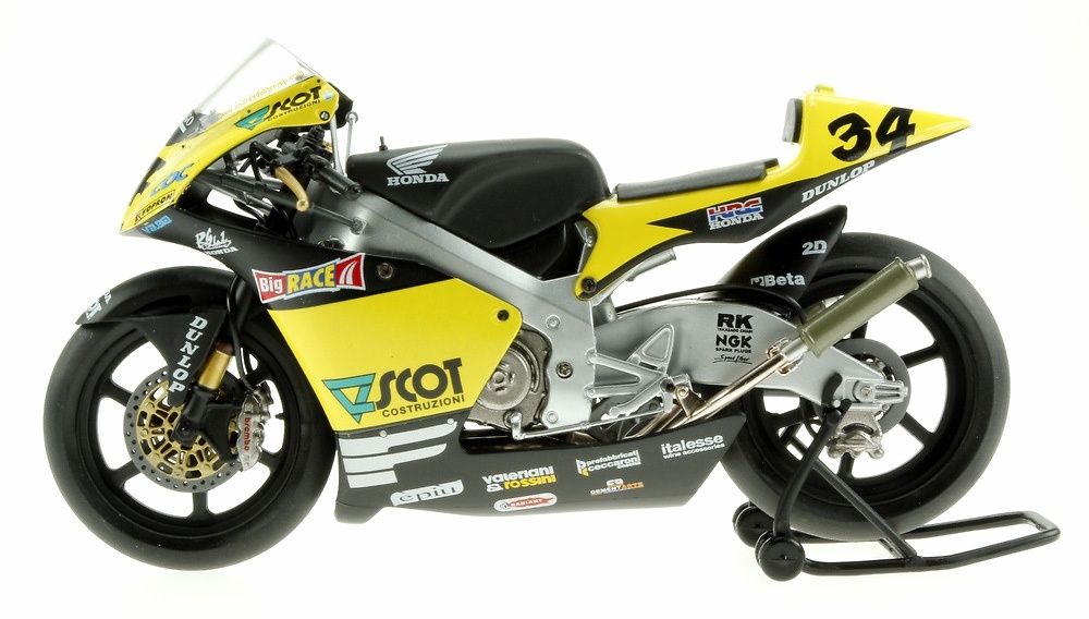 Honda RSV250 nº 34 Andrea Dovizioso (2005) Altaya MC17 1/12 