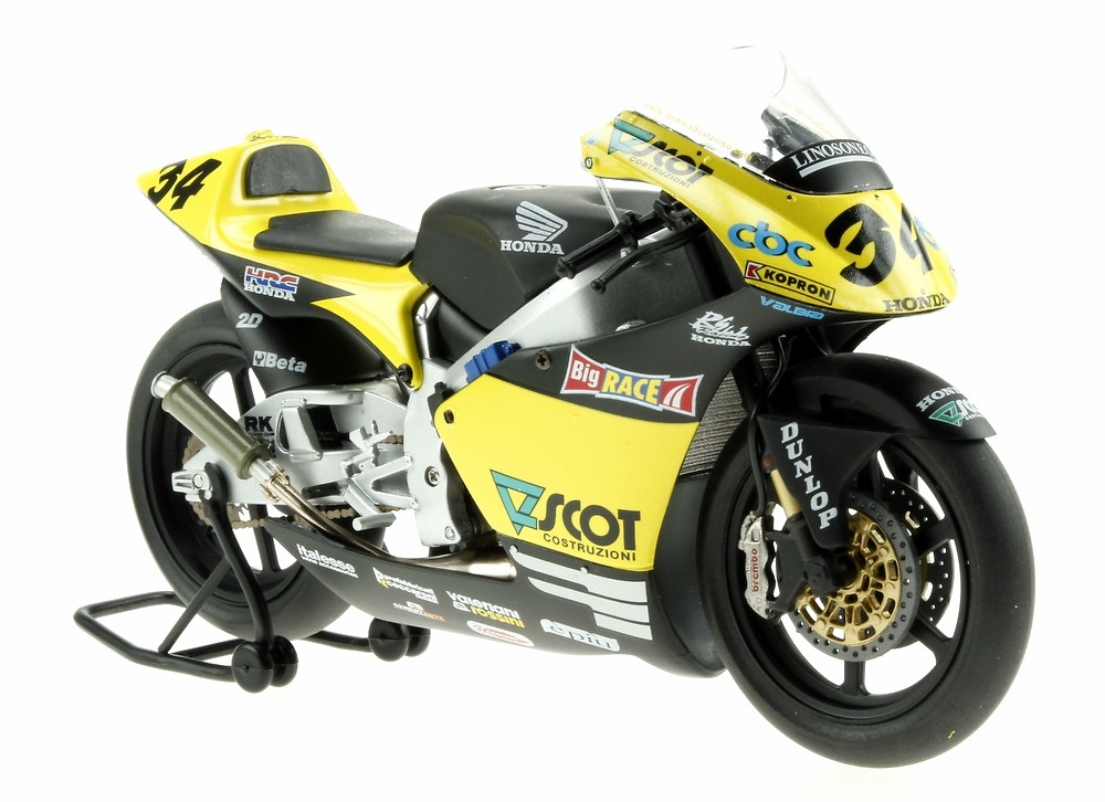 Honda RSV250 nº 34 Andrea Dovizioso (2005) Altaya MC17 1/12 