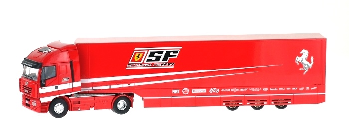 Iveco Stralis Transporte Oficial Ferrari (2007) Old Cars 1/43 