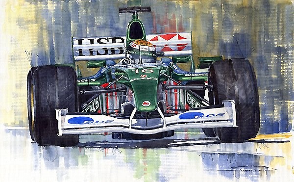 Jaguar R3 nº 16 Eddie Irvine (2002) Mattel 1/18 
