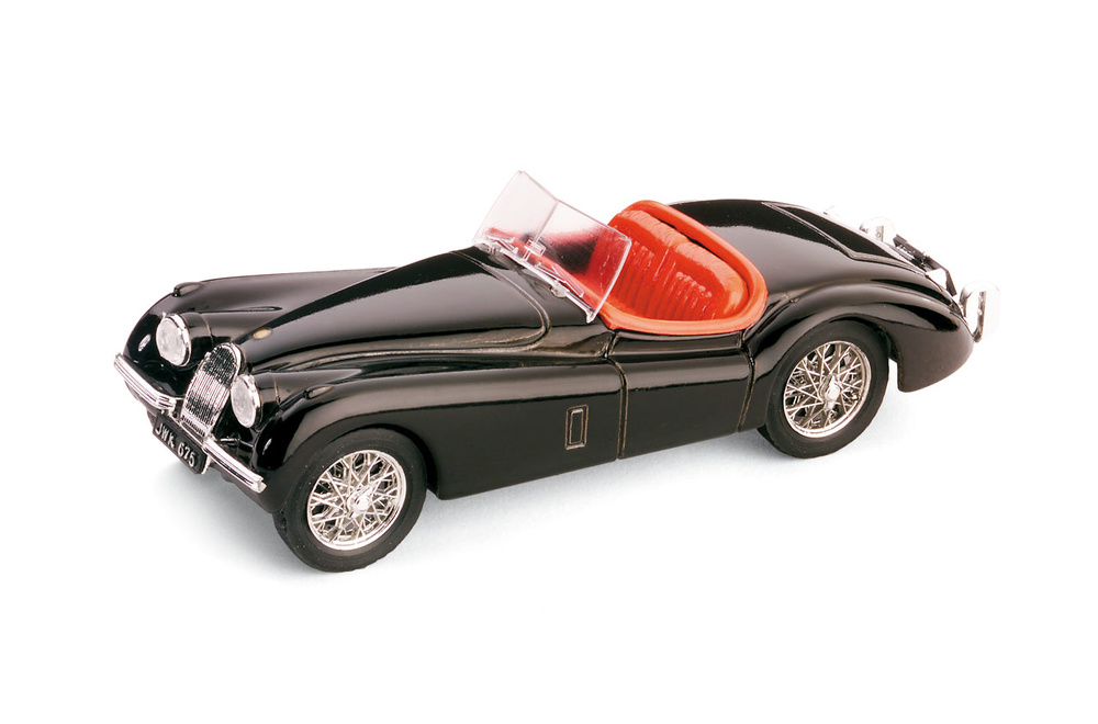 Jaguar XK120 Roadster Abierto (1948) Brumm 1/43 Negro 