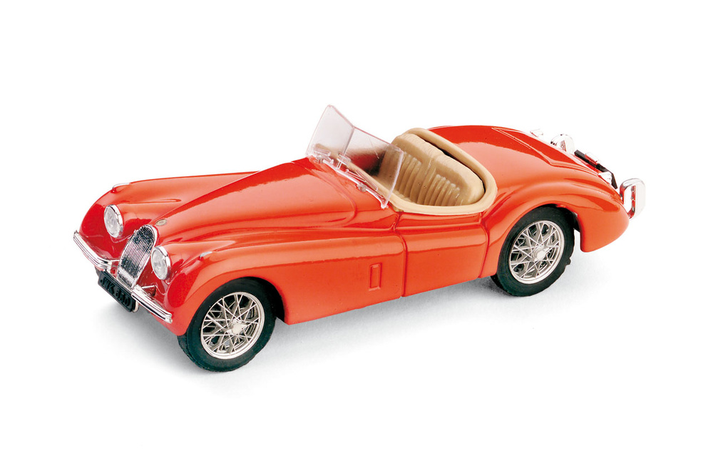 Jaguar XK120 Roadster Abierto (1948) Brumm 1/43 Rojo 