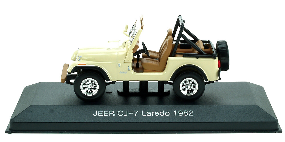 Jeep CJ-7 Laredo (1982) White Box WBS0001 1/43 