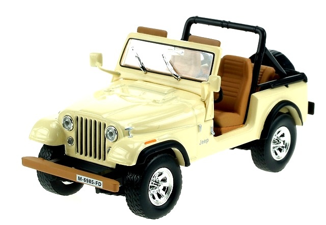 Jeep CJ-7 Laredo (1982) White Box WBS0001 1/43 