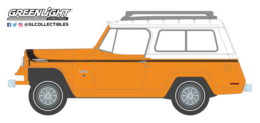 Jeep Comando SC-1 (1971) Greenlight 35170A 1/64 
