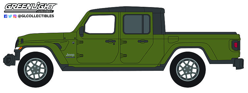 Jeep Gladiator (2021) Greenlight 28080F 1/64 