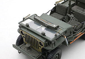 Jeep Willys con remolque (1945) Autoart 74016 1:18 