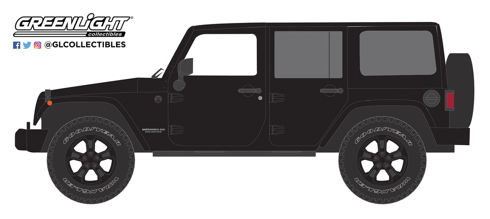 Jeep Wrangler Unlimited (2017) Greenlight 28010E 1/64 