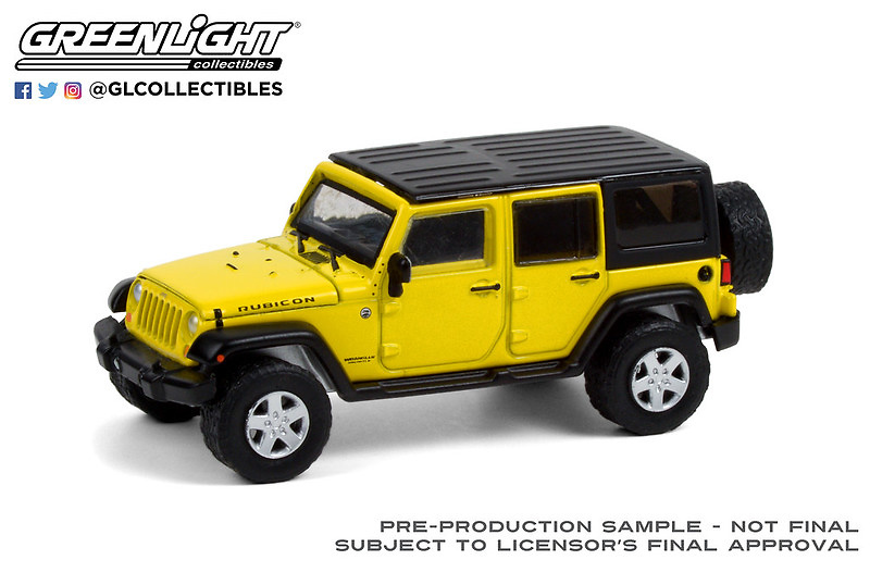 Jeep Wrangler Unlimited Rubicon (2008) Greenlight 35190E 1/64 