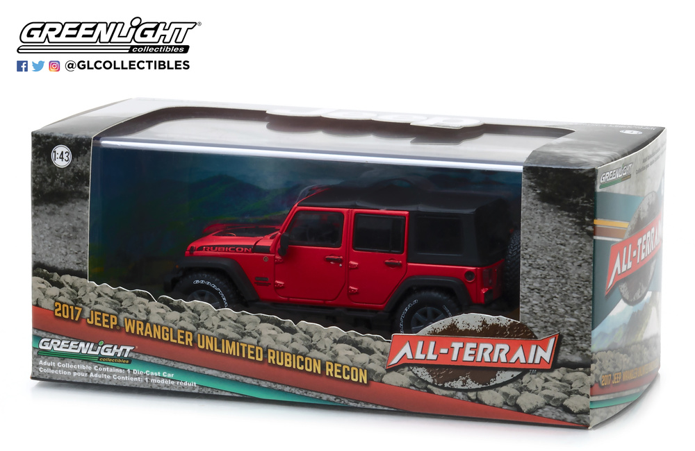 Jeep Wrangler Unlimited - Rubicon Recon (2017) Greenlight 86093 1/43 