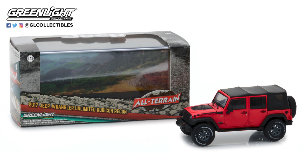 Jeep Wrangler Unlimited - Rubicon Recon (2017) Greenlight 86093 1/43 