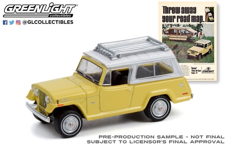 Jeepster Commando (1970) Greenlight 39090D 1/64 