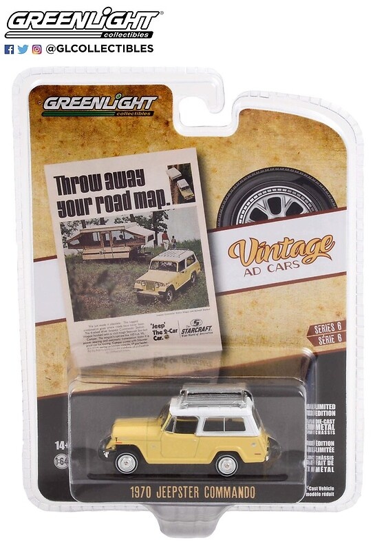 Jeepster Commando (1970) Greenlight 39090D 1/64 