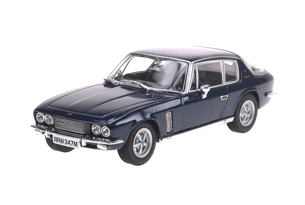 Jensen Interceptor (1966) Oxford 1/43 Azul Metalizado Oscuro Mk III 