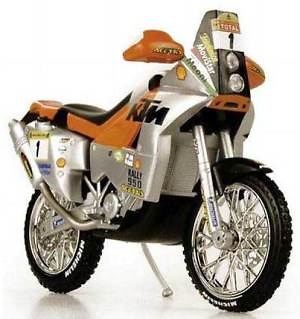 KTM 950 LC8 Dakar F. Meoni (2002) Norev 242001 1/24 