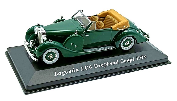 Lagonda LG 6 Drophead Coupé (1938) Altaya 1/43 