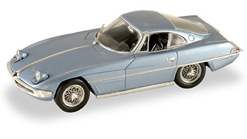 Lamborghini 350GTV (1963) Starline 1/43 Azul Metalizado Faros Abiertos 