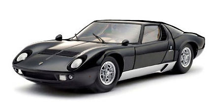 Lamborghini Miura P400 SV Negro Kyosho 1/18 