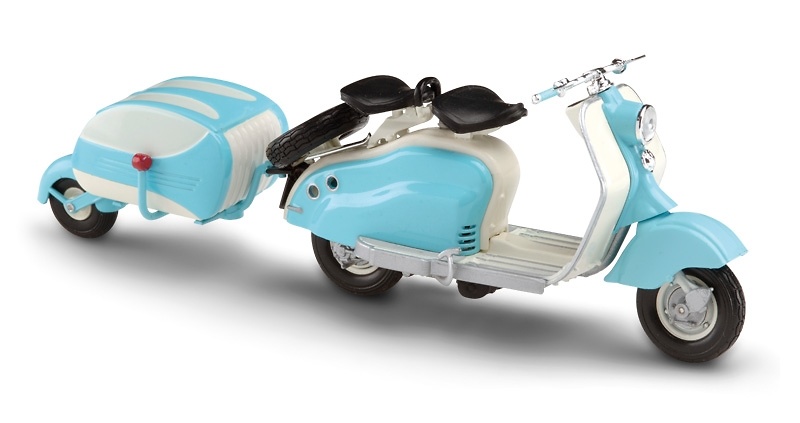Lambretta LD 125 + Remolque (1956) Solido 421534700 1/18 