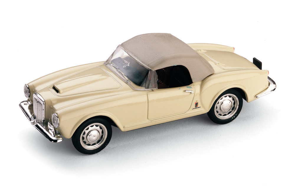 Lancia Aurelia B24 Spider America (1956) Brumm 1/43 Beige Capota Cerrada 