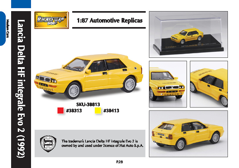 Lancia Delta HF Integrale Evo 2 (1992) Ricko 9838813 1/87 