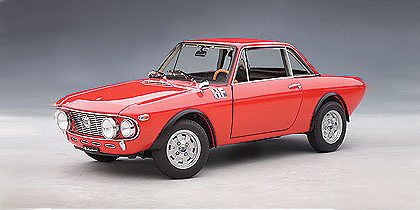 Lancia Fulvia 1.6HF Fanalone (1969) Autoart 1/18 (descatalogado) Rojo 