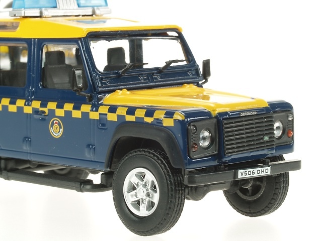 Land Rover Defender con Lancha -110- Oxford 480ND009 1/43 