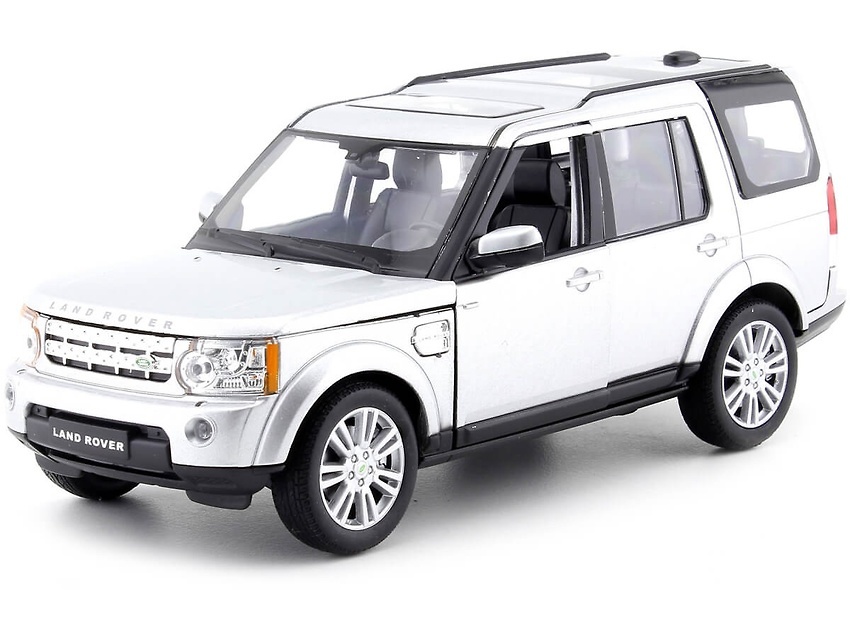 Land Rover Discovery Serie IV (2010) Welly 1:24 Gris Metalizado 