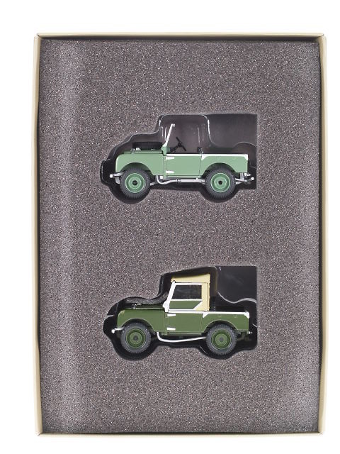 Land Rover Serie I 80 (60 Aniversario) Set de 2 u. (1953) Corgi LR3002 1/43 