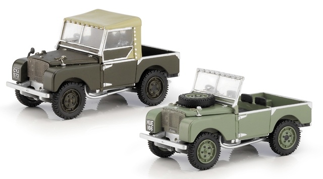 Land Rover Serie I 80 (60 Aniversario) Set de 2 u. (1953) Corgi LR3002 1/43 