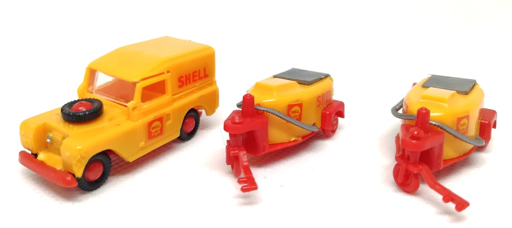 Land Rover Shell Aeropuertos Mini-Cars 1/86 