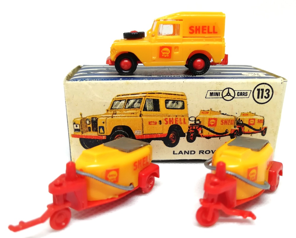 Land Rover Shell Aeropuertos Mini-Cars 113 1/86 