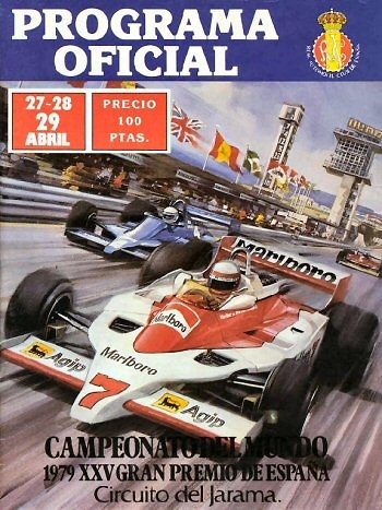 Poster GP. F1 España 1979 