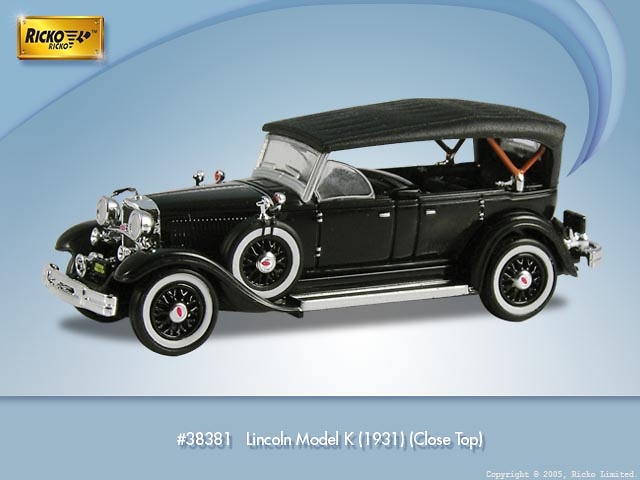 Lincoln Model K (1931) Ricko 9838881 1/87 