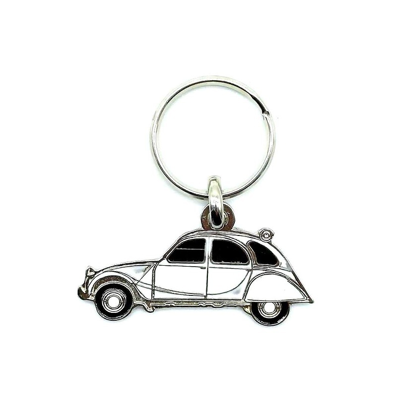 Llavero Esmaltado Citroen 2CV (1948-90) Perfil 