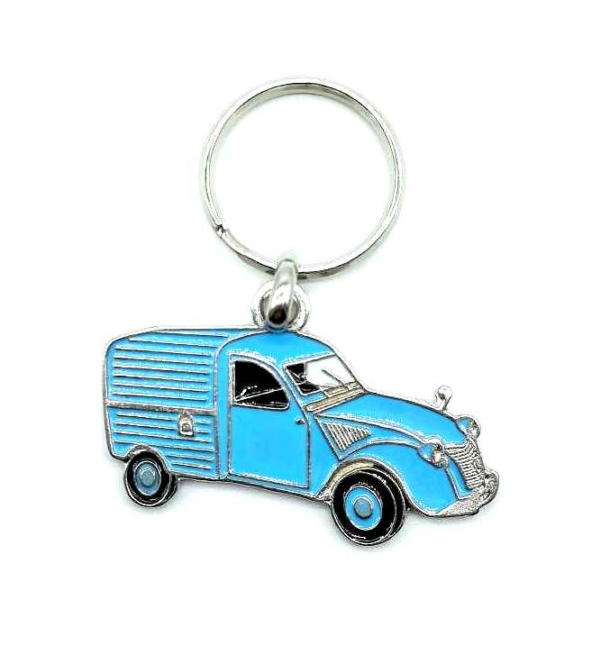 Llavero Esmaltado Citroen 2CV Furgoneta (1954-87) 