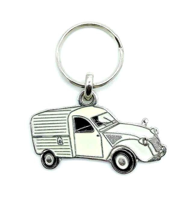 Llavero Esmaltado Citroen 2CV Furgoneta (1954-87) 