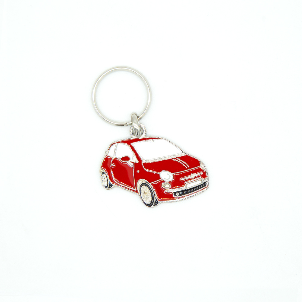 Llavero Esmaltado Fiat 500 (2007) 