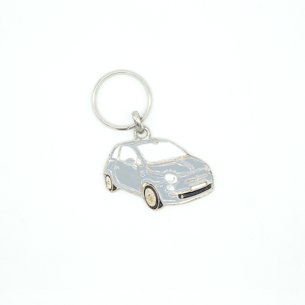 Llavero Esmaltado Fiat 500 (2007) 