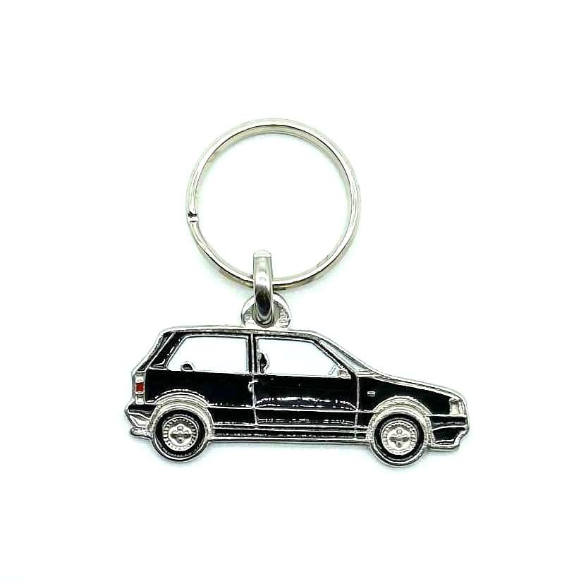 Llavero Esmaltado Fiat Uno serie 1 (1983-95) 